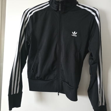 Veste de survetement Adidas noire