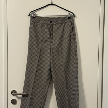 Pantaloni casual a quadri