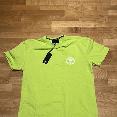 Carlo Colucci T-Shirt - Fresh limegreen