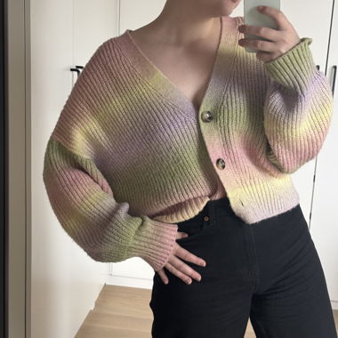 PASTELLFARBIGER CARDIGAN
