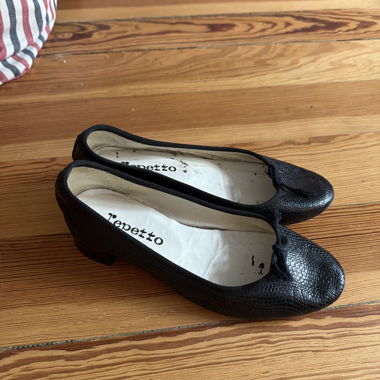 Schwarze Repetto Ballerinas