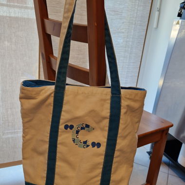 Sac blanc et bleu claire « Costa Crociere »