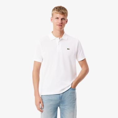 Lacoste weisses Polohemd Classic Fit, Neu: 119