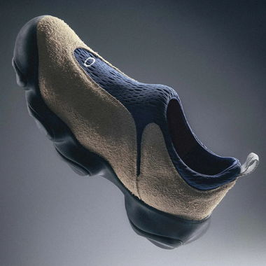 OAKLEY FACTORY TEAM HAIRY SUEDE FLESH - SABBIA/ BLU
