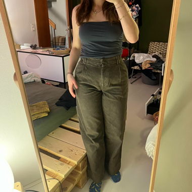 collectif mon amour trousers 100% organic cotton