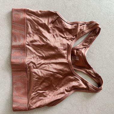 Pinkes Sport-Bustier