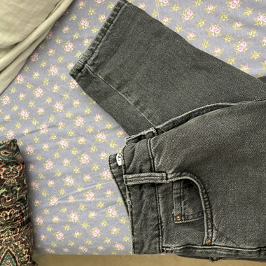 Zara jeans grau