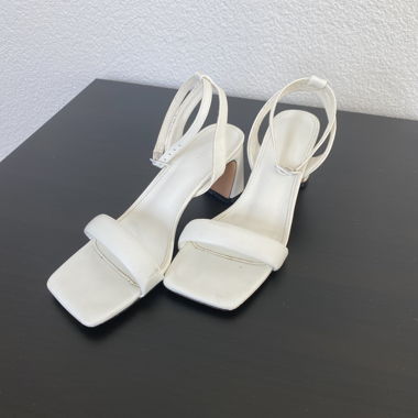 RESERVED High Heels – White, Size 37