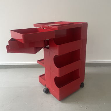 Chariot rouge B-Line und Joe Colombo 