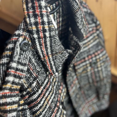 Veste à carreaux de Please
