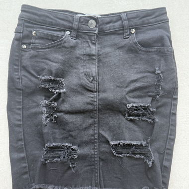 Rock Jeans Tally Weijl 36 schwarz