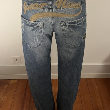 Jeans da donna G-Star Raw con ricamo