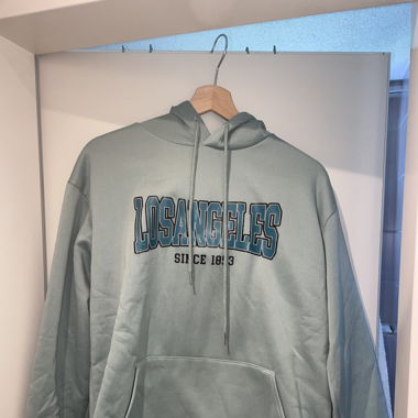 Grüner Hoodie