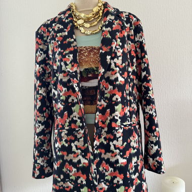 ICHI Printed Blazer