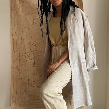 Carin Wester Leinenmantel - manteau en lin