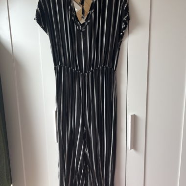 Striped Jumpsuit