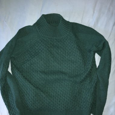 Wollpullover Grün