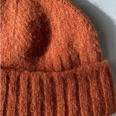Berretto COS in lana merino - Arancione