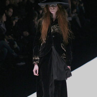 Yohji Yamamoto Velvet Skirt