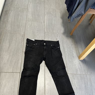 Schwarze Skinny-Jeans
