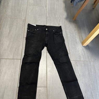 Schwarze Skinny-Jeans