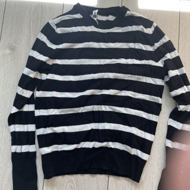 Gestreifter Pullover S