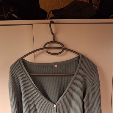 Cardigan bleu