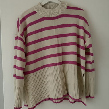 ONLY gestreifter Strickpullover