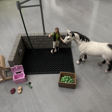 Schleich Putzplatz