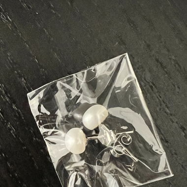 Zuchtwasser-Perlen, Ohrstecker/Ohrringe 🤍🦪