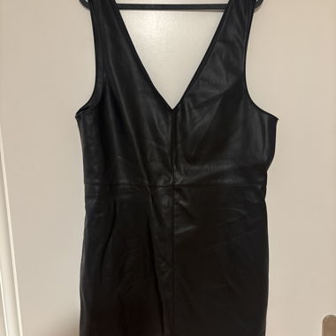 Leather dress