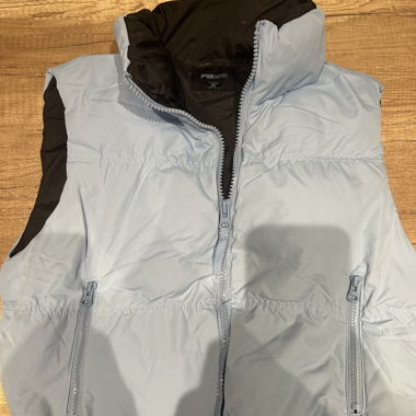 Gilet blu-nero