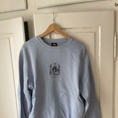 Stüssy Hoodie Baby Blue – Size M