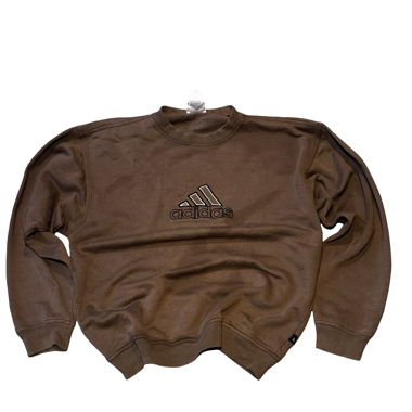 Felpa vintage Adidas marrone
