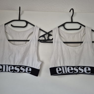 Zwei Ellesse Bustiers aus Stoff