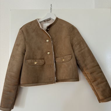 Short brown jacket