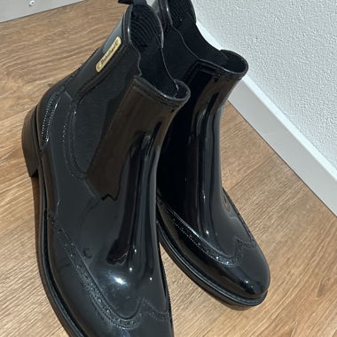 Stylish rubber boots