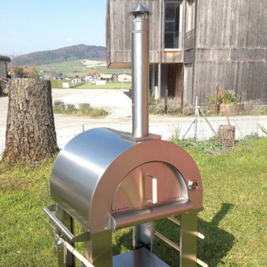 Pizzaofen Edelstahl