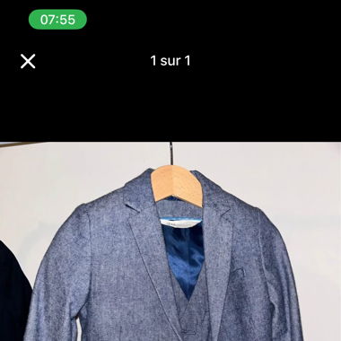 Costume enfant t98