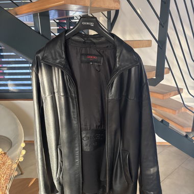 Giacca in pelle Giorgio Cuirs
