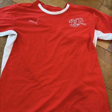 T-shirt sportivo Puma rosso