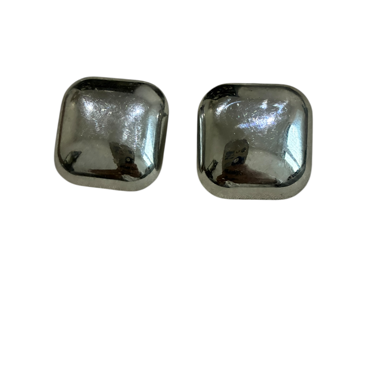 Silver-colored Ear Clips
