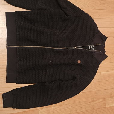 Black Knit Cardigan