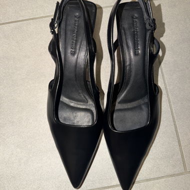 Décolleté Slingback Neri