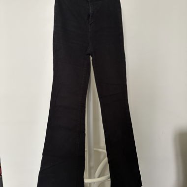 Jeans flared noir