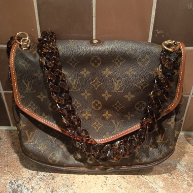 Personalisierte Louis-Vuitton-Saumur-30-Satteltasche