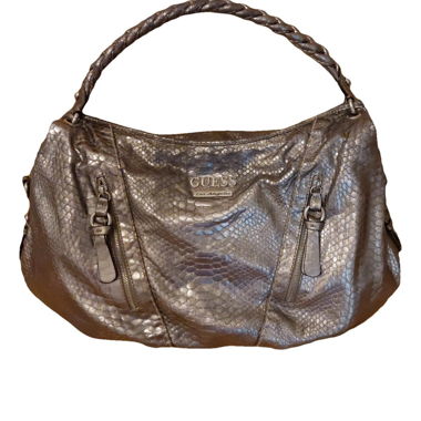 Sac GUESS argenté y2K
