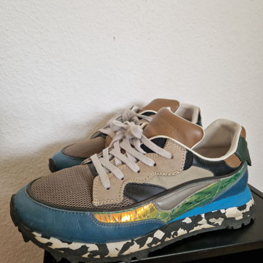 Sneaker in pelle Hidnander made in Italy