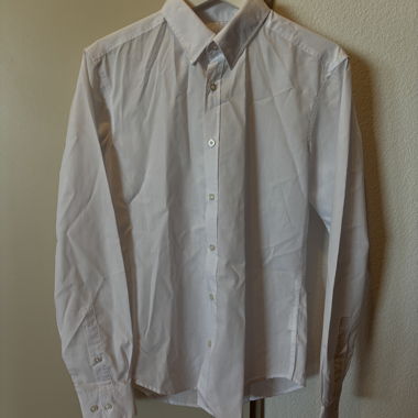 Chemise SMOG blanche Slim Fit