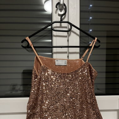 Glitzernde Bluse 